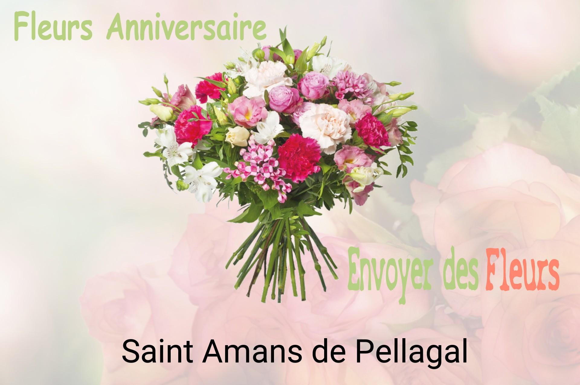 Bouquet de fleurs d’anniversaire livré à Saint-Amans-de-Pellagal